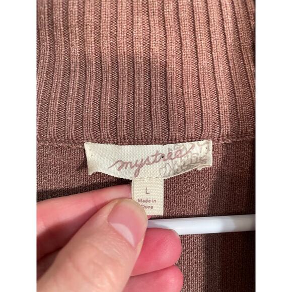 Mystree Structured Open Front Longlined‎ Cardigan - Picture 10 of 11